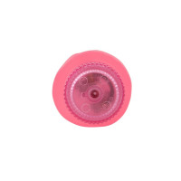 Вибратор реалистичный на батарейках Chisa Hi-Rubber, розовый