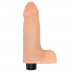 Вибромассажер реалистичный с мошонкой Chisa Real Touch XXX Cock No.01 на батарейках
