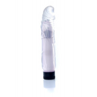 Вибратор прозрачный гелевый мультискоростной Wibrator-Juicy Jelly - Multispeed Clear