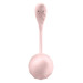 Вібратор в трусики Satisfyer Ribbed Petal з додатком та пультом, рожевий
