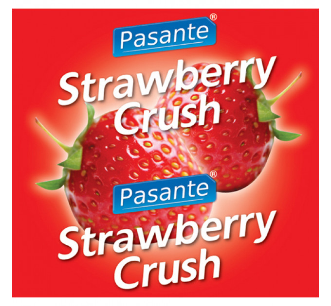 Презервативы оральные Pasante Strawberry Flavour, 144 шт