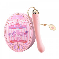 Вибратор для точки G с подключением к телефону ZALO Momoko Strawberry Pink