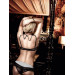 Бюстьє Baci Bra With Striped Cups з мереживом, розмір 32В (70В), чорно-білий