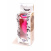 Анальная пробка с голубым кристаллом Plug-Jewellery Pink Silicon PLUG Medium- Light Blue Diamond