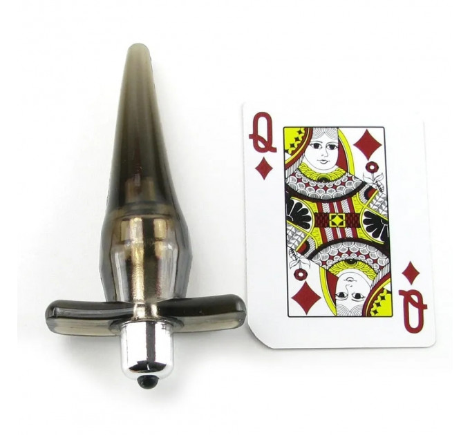 Анальный вибратор Toy Joy Power Buttplug серый