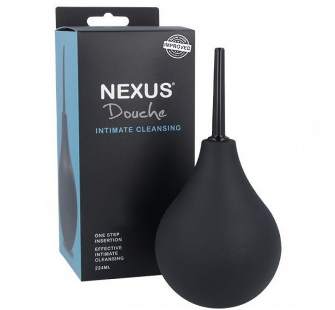 Анальный душ Nexus Anal Douche Black, объем 224мл