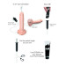 Фаллоимитатор с эффектом семяизвержения, реалистичный,телесный , XL Strap-On-Me