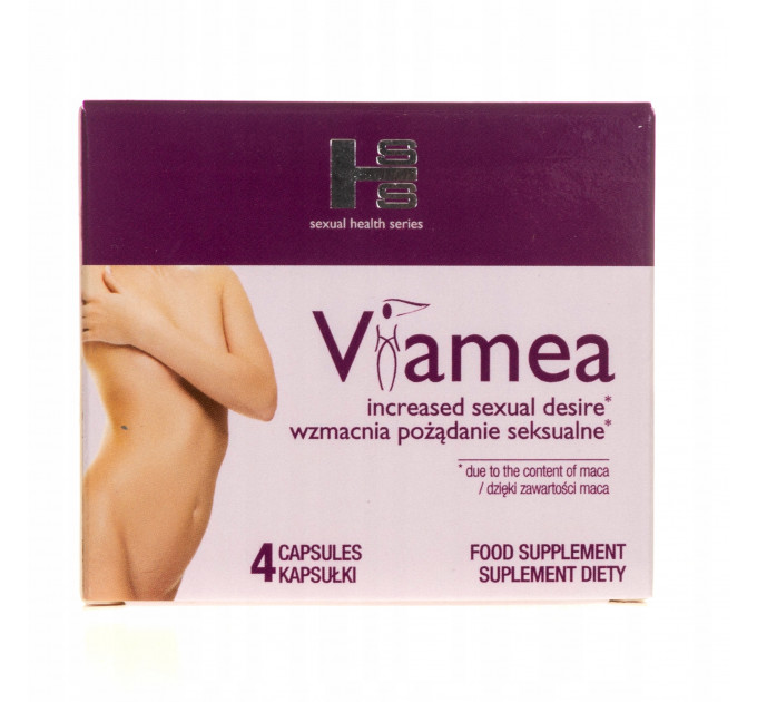 Капсулы Viamea усиление оргазма и либидо (цена за упаковку, 4 капсулы)