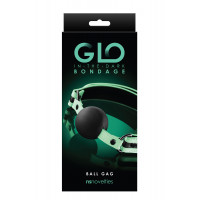 Кляп светящийся NS Novelties GLO BONDAGE BALL GAG