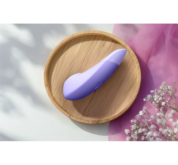Кліторальний вакуумний стимулятор 2 в 1 Womanizer Enhance з вібрацією, бузковий