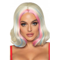 Короткий волнистый парик боб Leg Avenue 35см.