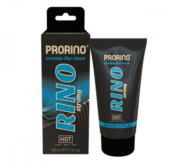 Крем ерекційний для чоловіків HOT Rino Strong Cream, 50 мл