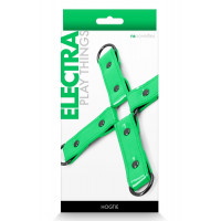 Крестообразная система фиксации NS Novelties ELECTRA HOG TIE GREEN
