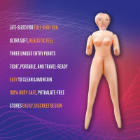 Кукла надувная X5 MEN SWEET JASMINE SEX DOLL NATURAL