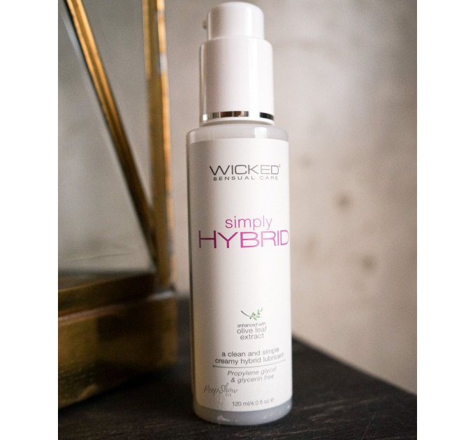 Лубрикант на водной/силиконовой основе WICKED SIMPLY HYBRID 70ML