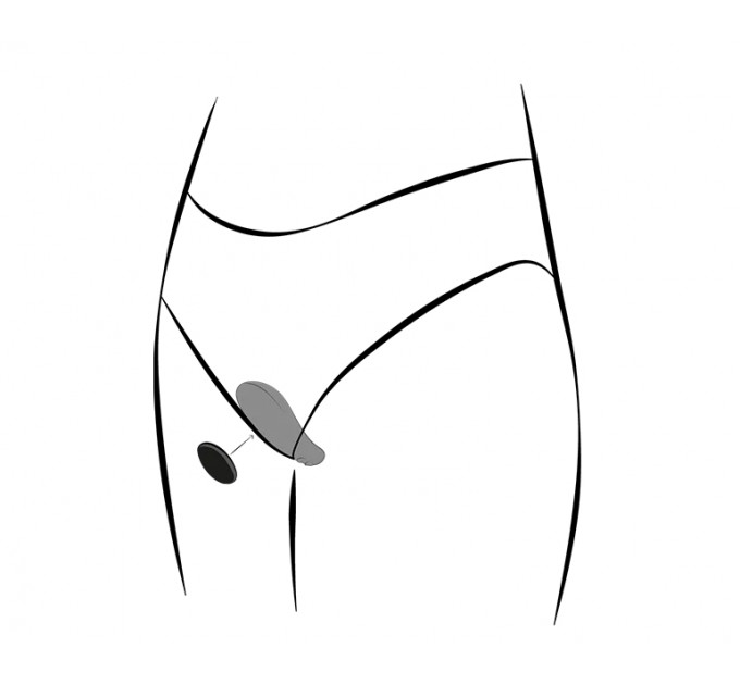 Магнитная клипса для Moxie by We-Vibe Magnetic Clip Black