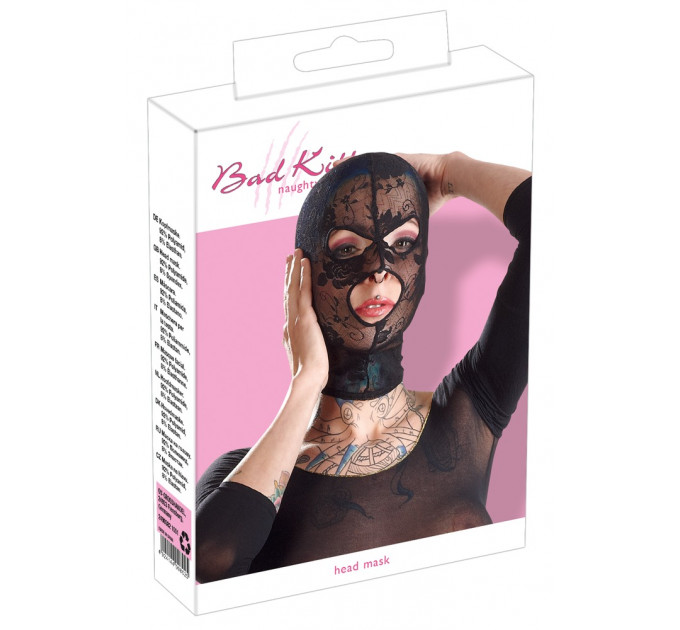 Маска ажурная Bad Kitty