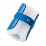 Мастурбатор Lovehoney Mon Ami Adjustable с открытым каналом, бело-голубой