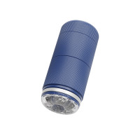 Мастурбатор у колбі Chisa Lust Ripple Phantom, синій