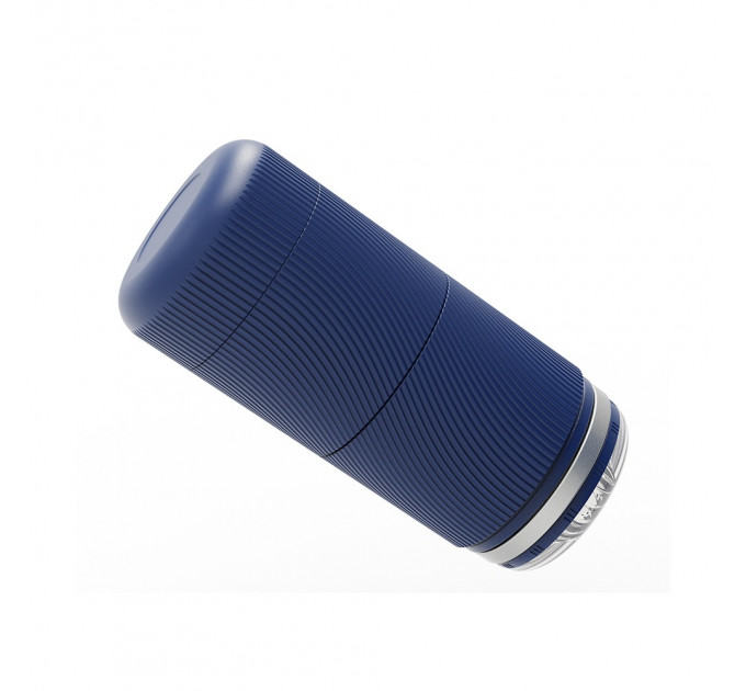 Мастурбатор у колбі Chisa Lust Ripple Phantom, синій