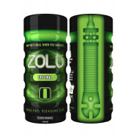 Мастурбатор в колбе Zolo Original Cup, зеленый