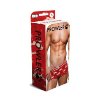 Мужские трусы-боксеры с оленями Prowler Reindeer, красные, S