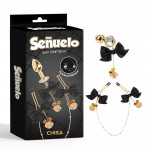 Набор CHISA Senuelo Sexy Tempter Kit анальная пробка и зажимы на соски
