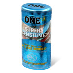 Набор гладких ультратонких презервативов ONE Super Sensitive (цена за упаковку 12 шт)