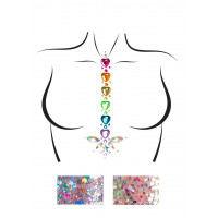 Наклейки-стразы на тело Leg Avenue Adore Body jewels sticker