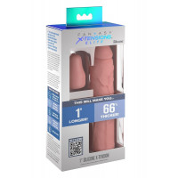 Насадка на пеніс Pipedream Fantasy X-tensions Elite бежева, 18 см