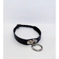 Нашийник з кільцем Collar black with ring Нашийник з кільцем Collar black with ring