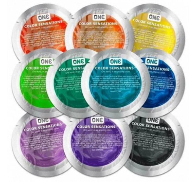 Набор Презервативов One Color Sensation,5 штук
