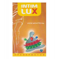 Презерватив с усиками и шариками Intim Lux Искуситель латексный (цена за упаковку, 1 шт.) Презерватив с усиками и шариками Intim Lux Искуситель латексный (цена за упаковку, 1 шт.)
