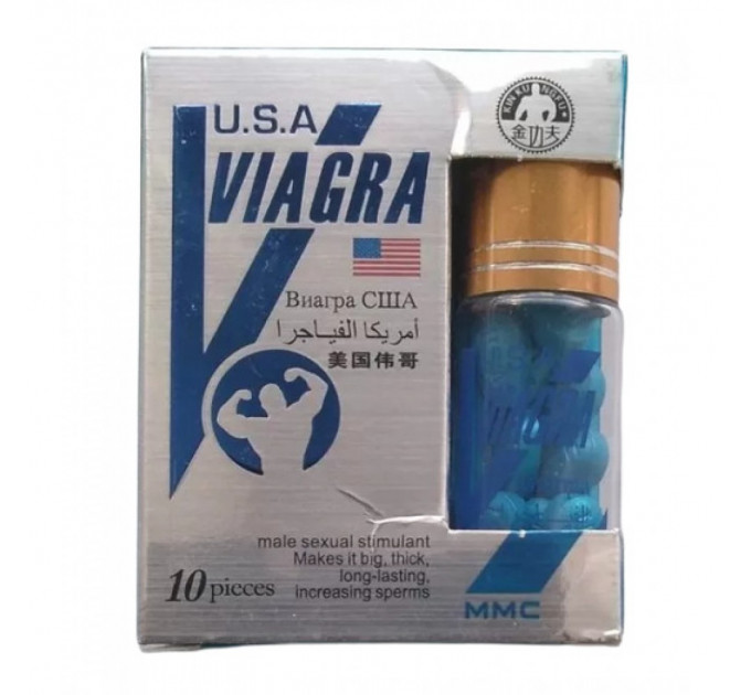 Таблетки для потенції Vaagra USA (ціна за упаковку, 10 таблеток)