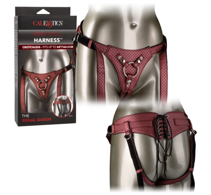 Трусики для страпона CalExotics Her Royal Harness The Regal Queen