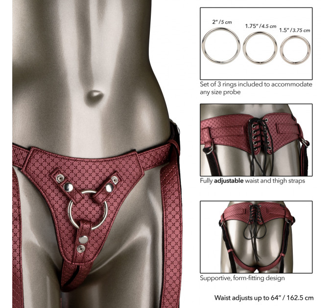 Трусики для страпона CalExotics Her Royal Harness The Regal Queen