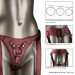 Трусики для страпона CalExotics Her Royal Harness The Regal Queen