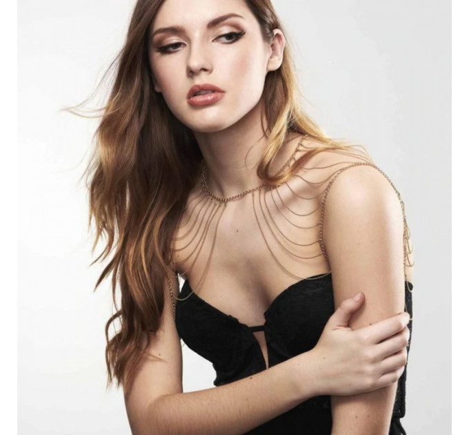 Ланцюжок на плечі Bijoux Indiscrets золотистий
