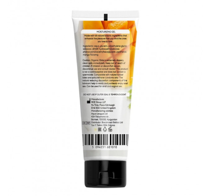 Универсальный гель-лубрикант OYO Mango на водной основе, с ароматом манго, 75 мл