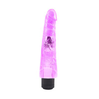 Вибратор Chisa Hi-Rubber с выраженной головкой, фиолетовый