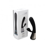 Вибратор-кролик Ohmibod Fuse KIIROO с интерактивным подключением, черный