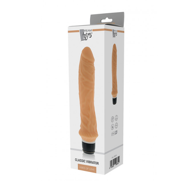 Вібромасажер PURRFECT SILICONE CLASSIC 8.5INCH, FLESH