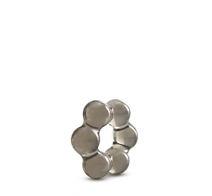 T331506 Эрекционное кольцо STAY HARD THICK BEAD COCK RING BLACK