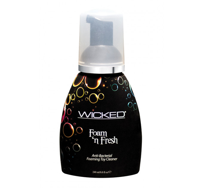 Очиститель WICKED ANTI-BACTERIA FOAMING TOYCLEANER, 240 мл