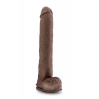 Фаллоимитатор Гигант киберкожа AU NATUREL DADDY 14INCH SENSA FEEL DILDO