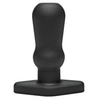 Анальная полая пробка Doc Johnson, черная