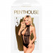 Боді сексуальний чорний Penthouse Perfect lover black (L/XL)