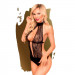 Боді сексуальний чорний Penthouse Perfect lover black (L/XL)