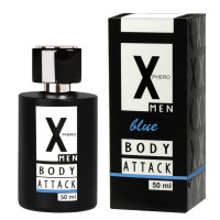 Духи с феромонами Aurora Body Attck MEN Blue X-PHERO 50ml Духи с феромонами Aurora Body Attck MEN Blue X-PHERO 50ml