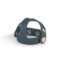 Эрекционное кольцо Boners T-shape Ball Splitter, серое